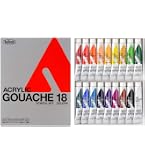 Amazon | ホルベイン アクリリックガッシュ D418 20ml 36色セット
